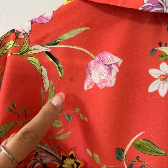 Alexis Blooming Floral Print Balloon Sleeve Dress - Picture 11 of 11